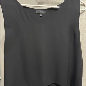 NWOT Aritzia Babaton Black Sleeveless Blouse